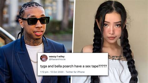 tyga bella porch sex tape|Tyga